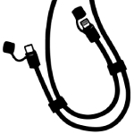 2in1 phone lanyard & data cable